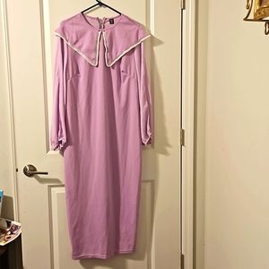 Women  3X Pink Midi dress